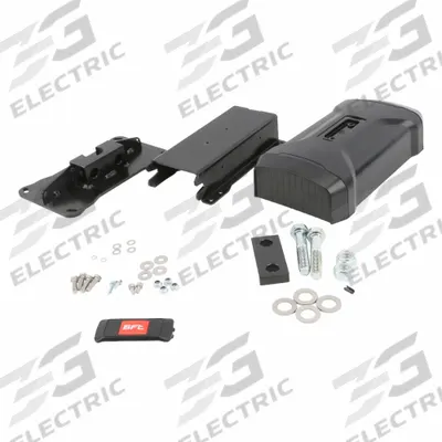 BFT Hardware Kit: For Use With Maxima Ultra 36 Barrier Opener System, 4 in Overall Ht - Mounting Hardware for Gate Operators