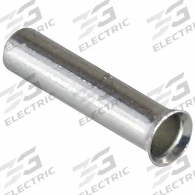 APPROVED VENDOR Wire Ferrule: 14 AWG Max Wire Size, Holds 1 Wire, Bare - Non-Insulated Ferrules