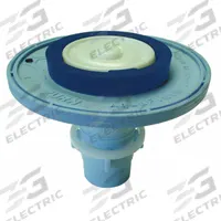 ZURN Diaphragm Assembly: Toilets, Plastic/Rubber, 2.4 gpf Gallons per Flush (MPN P6000-ECR-PWS). Key specifications — Includes: Diaphragm Assembly and Trip Mechanism; Product Type: Diaphragm Assembly; Brand: ZURN; Compatible Series: ZER 6000; Material: Rubber.