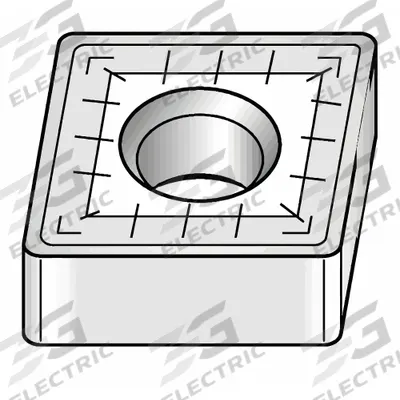 WIDIA Diamond Turning Insert: CNMM6448 - Diamond Indexable Turning Inserts