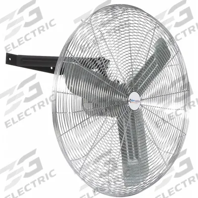 AIRMASTER FAN Mounted Fan: 30 in Blade Dia, 115V AC, 1/4 hp Motor HP, Wall Mount - Standard Industrial Wall-Mount Fans