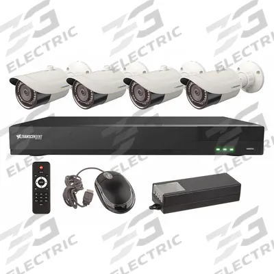 VITEK Video Surveillance Digital Systems: Bullet, 4 Cameras Included, 2.8 mm Max Focal Lg - Video Surveillance Digital Systems w/ Cameras