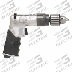 CHICAGO PNEUMATIC Air-Powered Drill: 3/8 in Chuck, Light Duty, 2,600 RPM, 0.5 hp, Keyless (MPN CP789R-26). Key specifications — attr1320790: CHICAGO PNEUMATIC.