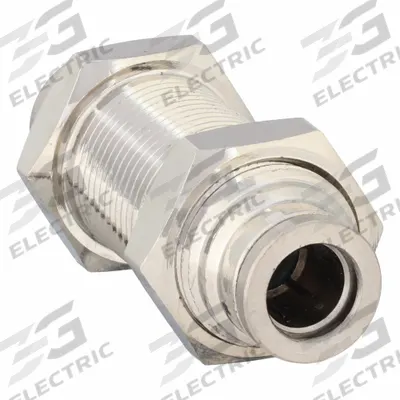APPROVED VENDOR Push-Fit Union Fitting: 1/4 in OD x 1/4 in OD Size, Brass - Nickel-Plated Brass Tube Fittings