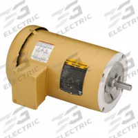 BALDOR General Purpose Motor: C-Face Mount, Totally Enclosed Fan Cooled, 2 hp, 208-230/460V AC (MPN VEM3558). Key specifications — Brand: BALDOR; Nameplate Voltage @ 60 Hz: 208-230/460V AC; Full Load Current @ 60 Hz: 6.8/3.4 A; Nameplate RPM @ 60 Hz: 1,755 RPM; Motor Enclosure: TEFC.