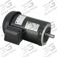 DAYTON General Purpose Motor: C-Face Mount, Totally Enclosed Fan Cooled, 2 hp, 230/460V AC (MPN 36VF72). Key specifications — Brand: DAYTON; Nameplate Voltage @ 60 Hz: 230/460V AC; Full Load Current @ 60 Hz: 5.44/2.72 A; Nameplate RPM @ 60 Hz: 1,745 RPM; Motor Enclosure: TEFC.