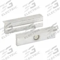 WESTWARD Magnetic Jaw Cap: Aluminum, For 4 in Vise Jaw Wd, 4 in Jaw Cap Wd, Any Vise Type (MPN 10D764). Key specifications — attr798025: Any Vise Type; attr663946: WESTWARD; attr923123: Aluminum.