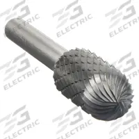 WIDIA Carbide Bur: Ball-Nosed Cylinder, SC-5, Double Cut, 1/2" x 1" Head, 1/4" Shank (MPN M41299). Key specifications — Trade Number: SC-5; Brand: WIDIA METAL REMOVAL.