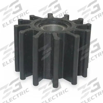 Dayton Nitrile Replacement Impeller: Mfr Part # 3ACB4, Buna-N - Impellers for Dewatering & Wastewater Pumps