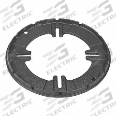 ZURN Roofing Membrane Clamp: 13 5/8 in Overall Dia, 1 in Overall Ht, 13 5/8 in Overall Wd, Cast Iron (MPN RD2190). Key specifications — Connection Type: Push-In; Finish: Dura Coated; Brand: ZURN.
