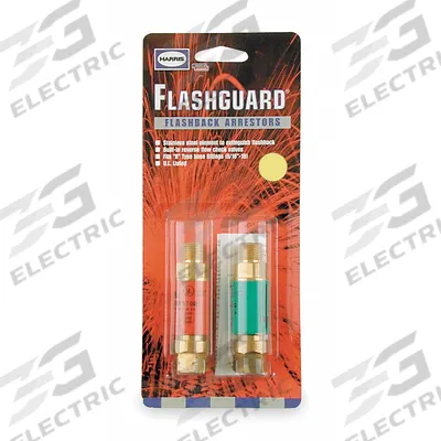 HARRIS Flashback Arrestor Set: Regulator Mount, 9/16"-18 - Flashback Arrestors