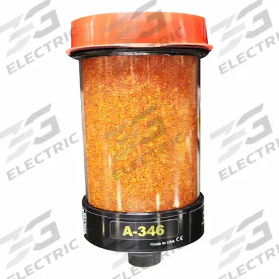 AIR SENTRY Desiccant Breather Replacement Cartridge: Silica Gel, 2 Micron Rating - Replacement Cartridges for Hydraulic Tank Desiccant Breathers