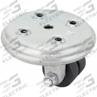 APPROVED VENDOR Plate Caster: Swivel, No Brake, Nylon, 1 3/8 in Wheel Dia, 5/8 in Wheel Wd, Plain (MPN 400K29). Key specifications — attr1093313: Plain; attr1093347: Black; attr1093360: APPROVED VENDOR; attr1172362: Swivel.