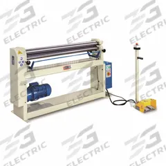 BAILEIGH INDUSTRIAL Plate Roll: Corded, Electric, 16 ga Capacity (Steel), 4 1/2 in Min. Bend Radius (MPN SR-5016E-50). Key specifications — attr67578: Yes; attr67566: BAILEIGH INDUSTRIAL.