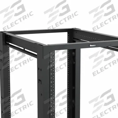 PANDUIT 4-Post Rack: 45 Rack Units, Free-Standing Mount, 84 in x 23 1/4 in x 30 in - Open-Frame Server Racks