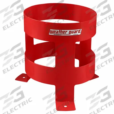 WEATHER GUARD Refrigerant Tank Holder: Refrigerant Tank Holder, Steel, 9 3/4 in Overall Lg - Van Floor-Mounted Accessories