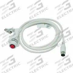CREST HEALTHCARE SUPPLY Call Cord: 8-Pin DIN, 9938W-7. Key specifications — End Connection Type: 8-Pin DIN; Standards: FDA Listed; Manufacturer Part Number: 9938W-7; Color: White; Brand: CREST HEALTHCARE SUPPLY; Call Station Type: Call Cord; Part Type: Electrical Cables & Adapters.