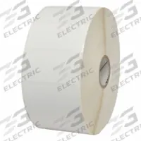 ZEBRA Barcode Printer Labels: 2 in Label Wd, 1 in Label Ht, White, 1 in Core Dia., Smooth Coated (MPN 10005850). Key specifications — Label Finish: Smooth Coated; Brand: ZEBRA; Label Color: White; Adhesive Material: Acrylic; Label Material: Paper.