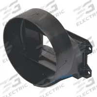 Round Duct Connector: Polypropylene, 3DPE5/3DPE7/3DPE8/5AE70/5AE71, 3DPE5/3DPE7/3DPE8/5AE70/5AE71 (MPN 6WZP2). Key specifications — Product Type: Round Duct Connector; Material: Polypropylene; Compatible Grainger Part Number: 3DPE7; Compatible Manufacturer Model Number: 5AE70; Brand: DAYTON; Includes: Backdraft Damper.