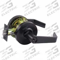 TELL MANUFACTURING Door Lever Lockset: Office Lever Locksets, Bronze (MPN L2053-10B). Key specifications — attr1024149: Not Ligature-Resistant; attr1011488: TELL MANUFACTURING; attr1024446: F109; attr1011524: No Message; attr1011506: Rose; attr1059461: Dark Oxidized Satin Bronze, Oil Rubbed.