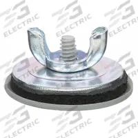 WIEGMANN Hole Seal: Steel, 1/2 in Conduit Hole Size, For 0.5 in Hole Dia - Max, Carbon Steel, Gray (MPN WAS050). Key specifications — Color: Gray; Brand: WIEGMANN; Finish: Painted; For Hole Type: Knockouts; Includes: Oil Resistant Gasket; Material: Carbon Steel; NEMA Enclosure Rating: 4.