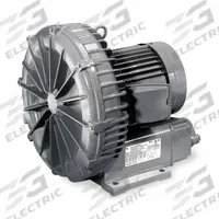 FUJI ELECTRIC Regenerative Blower: 0.5 hp, 49.8 in wc Max Op Pressure, 45 in wc Max Vacuum (MPN VFC300A-7W). Key specifications — attr49842: Three; attr49816: FUJI ELECTRIC; attr49813: VFC300A-7W; attr49822: 1.5-1.7/0.75-0.85 A; attr49827: Female; attr49830: NPT; attr49833: NPT; attr49845: 200-230/460V AC.