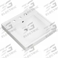 AMERICAN STANDARD Bathroom Sink: Decorum®, White, Vitreous China, 21 in Overall Lg, 3 Faucet Holes (MPN 9134008EC.020). Key specifications — Series: Decorum®; Includes: Concealed Arm or Wall Support(Wall Hanger Included); Color: White; Brand: AMERICAN STANDARD; Sink Type: Bathroom; Material: Vitreous China; Sink Material: Ceramic.