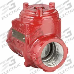 SHARPE Oil Patch Swing Check Valve: Swing, 2-Way, Inline Valve Body, 2 in Pipe Size, FNPSM x FNPSM (MPN 4353013720). Key specifications — Brand: SHARPE.