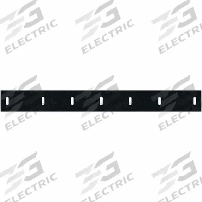 BUYERS PRODUCTS Cutting Edge: Cutting Edge, Rubber, Black, Skid Steers - Blade Edges & Kits