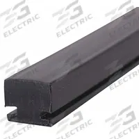 FENNER DRIVES Belt Guide: 10 ft Overall Lg, 0.79 in Overall Ht, 0.56 in Overall Wd, GR1100L120.00. Key specifications — Manufacturer Part Number: GR1100L120.00; Brand: FENNER DRIVES; For V-Belt Size: Flat; Bristle Color: Black; Component Type: UHMWPE Belt Guide.