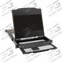 EATON TRIPP LITE Server Management Console: KVM Included, Single User Users Supported, 16 CPUs - Max (MPN B030-DP16-17D). Key specifications — Includes: 6 ft RJ11 Firmware Upgrade Cable; Brand: EATON TRIPP LITE; Connection Technology: Cat5e/6; Port Selection and Control Style: OSD; Product Type: KVM Switch Console; Supply Voltage: 100-240 V; Supported Video Resolution - Maximum: 1920x1080 @ 60 Hz.