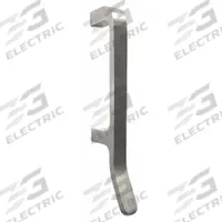 TRIMCO Door Pull Plate: 3/4 in Wd, 9 in Ht, Stainless Steel (MPN 1135.710CU). Key specifications — Color: Gray; Material: Copper Alloy; Operation Type: Hand Pull; Brand: TRIMCO.