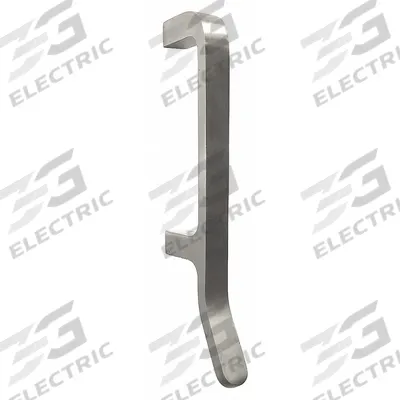 TRIMCO Door Pull Plate: 3/4 in Wd, 9 in Ht - Antimicrobial Door Pulls