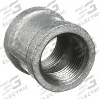 APPROVED VENDOR Metal Pipe Straight: Straight, 2 in x 2 in, Malleable Iron (MPN 5P924)