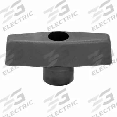 INNOVATIVE COMPONENTS Hand Knob: T, Plastic w/ Steel Thread, 5/16"-18 Thread - T-Handle Knobs with Threaded Through-Hole