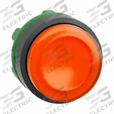 SCHNEIDER Extended Push Button: 22 mm Mounting Size, Non-Metallic - Illuminated Extended-Length Push-Button Operators