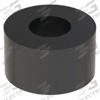 APPROVED VENDOR Spacer: M8 Screw Size, 10 mm Overall Lg, Round, Nylon, Plain, Nylon, 10 PK (MPN 13ME095). Key specifications — Color: Black; Brand: APPROVED VENDOR.