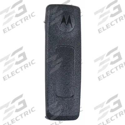 MOTOROLA Belt Clip: Fits Motorola, For XPR6000 Series, Black, Plastic, Belt Clips - Motorola-Compatible Carrying Accessories