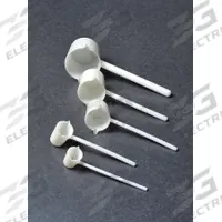 Scoop: Non-Sterile, HDPE, 100 mL Capacity - mL, 3 3/8 fl oz Capacity - oz, 30.48 cm Overall Lg (MPN 108085-100). Key specifications — Standards: FDA Grade Material; Color: White; Product Type: Scoop; Brand: APPROVED VENDOR.