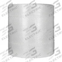 BUBBLE WRAP Bubble Rolls: 5/16 in Bubble Size, 48 in Roll Wd, 375 ft Roll Lg, Clear, Non-Perforated (MPN 100029872). Key specifications — Perforation: Non-Perforated; Color: Clear; Brand: BUBBLE WRAP.