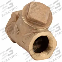 MILWAUKEE VALVE Swing Y Check Valve: Swing, Y-Style Valve Body, 1 1/4 in Pipe Size, FNPT x FNPT, NPT (MPN 515Y 1-1/4"). Key specifications — Brand: MILWAUKEE VALVE.