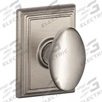SCHLAGE Door Lockset: Dummy Knob Locksets, Nickel (MPN F170 SIE 619 ADD). Key specifications — Lockset Style: Siena.