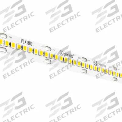 DIODE LED Tape Light Spools: White, Top Bend, 495 lm, 2700K, 16 3/8 ft Lg, 4.6 W Watt - Tape Lights