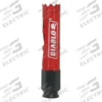DIABLO Hole Saw: 11/16 in Saw Dia., 4 Teeth per Inch, 1 5/8 in Max. Cutting Dp, Bi-Metal (MPN DHS0688). Key specifications — attr1098070: 4; attr1098087: DIABLO; attr1098073: Snap-Lock Plus™.