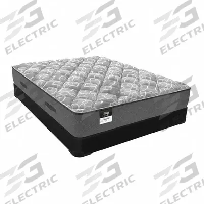 SEALY Bed Mattress: California King, Soft, Knit Fabric, 12 in Overall Ht, 72 in Overall Wd - Decorah by Sealy