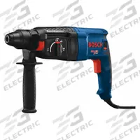 BOSCH Rotary Hammer: SDS-Plus, Pistol-Grip, 1 in Capacity, 2.0 ft-lb, 8 A, 5,100 bpm, 120V AC (MPN GBH2-26). Key specifications — attr79687: No; attr68352: Hammer Only; attr68318: 0 to 5,100 bpm; attr113044: (1) Bare Tool; attr68378: 120V AC; attr68313: BOSCH.