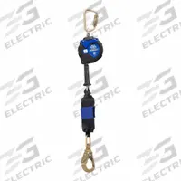 WERNER Self-Retracting Lifelines: Steel Carabiner Anchor, Harness Steel Swivel Snap Hook, 10 ft Line (MPN R410010). Key specifications — Brand: WERNER; ANSI SRL Class (2021): Class 1; ANSI SRL Type: SRL-P; RFID Equipped: No; Lifeline Material: Steel; Series: R4100; Sealed: No; Anchorage End Connection Type: Carabiner.