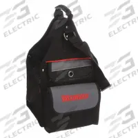 WESTWARD Tool Tote: 8 1/2 in W x 8 1/2 in D x 16 in H, Black, Polyester, 12 Pockets, Polyester (MPN 32PJ32). Key specifications — Color: Black; Brand: WESTWARD; Material: Polyester.