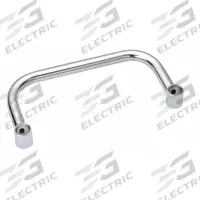 METRO Extended Handle: Super Erecta Shelving, 24 in x 7 in x 1 1/2 in, Chrome, Steel (MPN EH24NC). Key specifications — Compatible Product Type: Super Erecta Shelving; Finish: Chrome; Material: Steel; Brand: METRO.