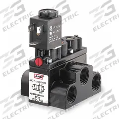 ARO Solenoid Air Control Valve: Alpha, Four-Way / Two-Position, 24V DC, 3/8 in Female NPT, 150 psi (MPN A213SS-024-L). Key specifications — attr1092969: Non-Locking; attr1086920: A213SS-024-L; attr1092977: Spring Return.